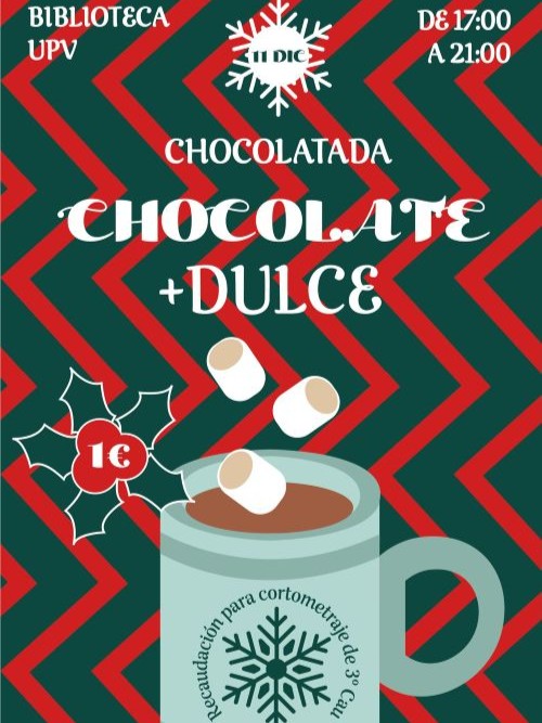 Cartel de la chocolatada